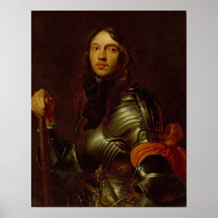 Poster Van Dyck - Retrato De Um Homem Armado Com S...
