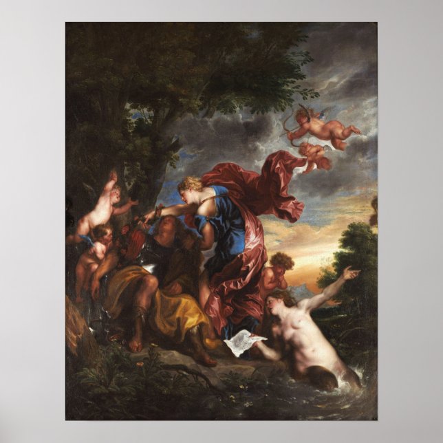 Poster Van Dyck - Rinaldo E Armida (Frente)