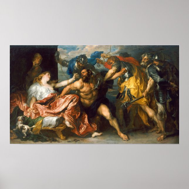 Poster Van Dyck - Sansão e Dalila (Frente)
