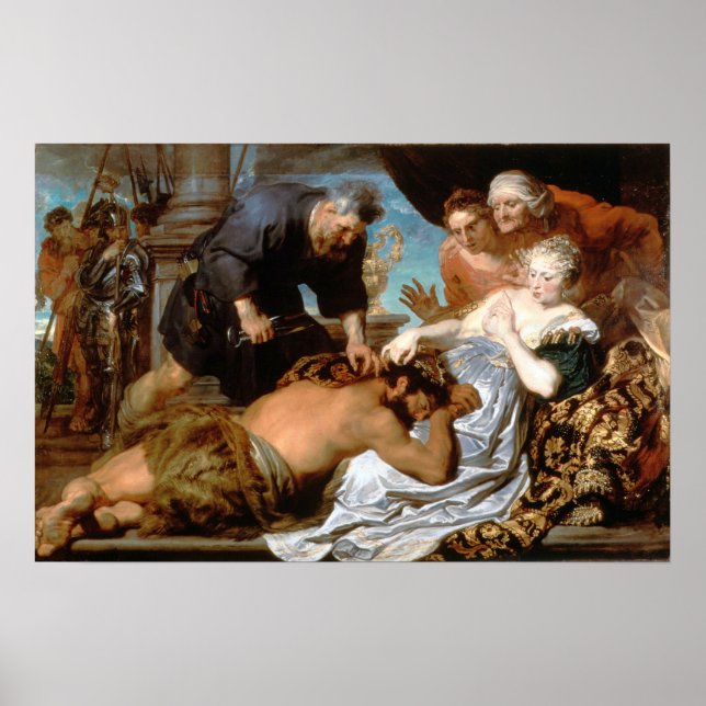 Poster Van Dyck - Sansão e Dalila (Frente)