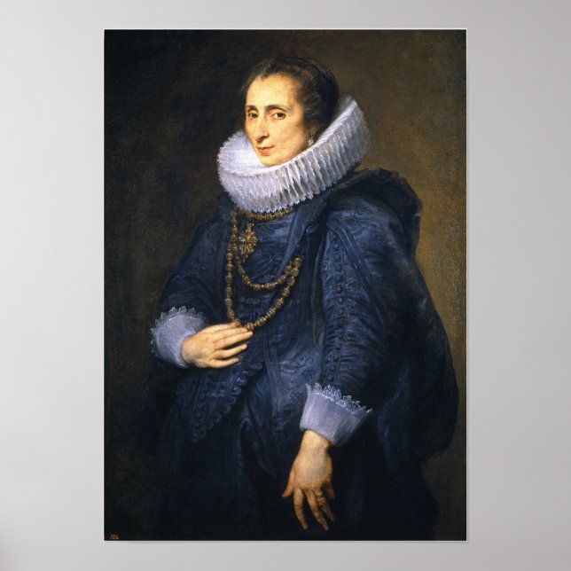 Poster Van Dyck - Senhora Desconhecida (Frente)