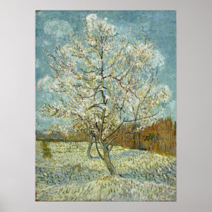 Poster Van Gogh - A Árvore De Pêssego Rosa