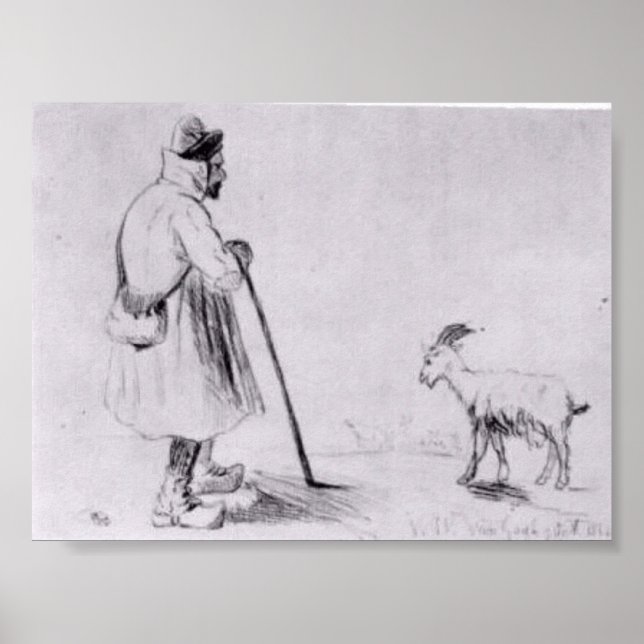 Poster Van Gogh - A Cabra De Cabra (Frente)