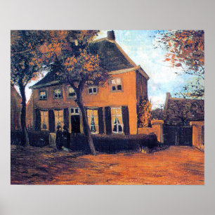 Poster Van Gogh - A Casa Paroquial em Nuenen
