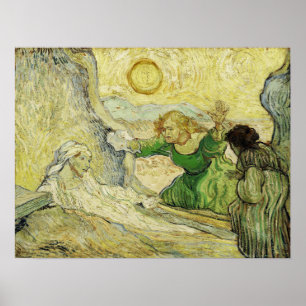 Poster Van Gogh - A Criação De Lázaro (Após Rembrandt