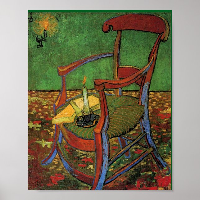 Poster Van Gogh - A Poltrona de Paul Gauguin, (Frente)