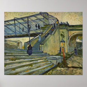 Póster Van Gogh - a ponte em Trinquetaille