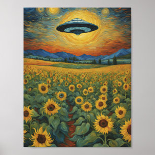 Poster Van Gogh Air Artesanato Landing