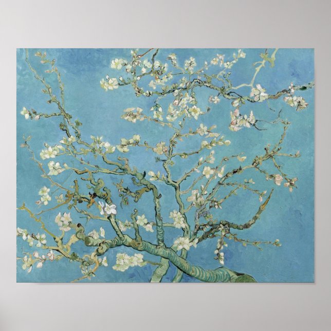 Poster Van Gogh Almond Blossom (Frente)