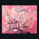 Poster Van Gogh Almond Blossom cor-de-rosa<br><div class="desc">Peachy Pink Almond Blossoms Poster: Juntem suas paredes com a beleza encantadora dos Blossomas de Amêndoa de Vincent Van Gogh em nosso Poster de Almôndegas Pink/Pêssego Pêssego Pêssego. O trabalho de arte clássico assume uma nova dimensão contra um pano de fundo de tons de pêssego suaves/rosados, infundindo seu espaço com...</div>