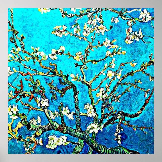 Poster Van Gogh - Almond Blossoms (Frente)