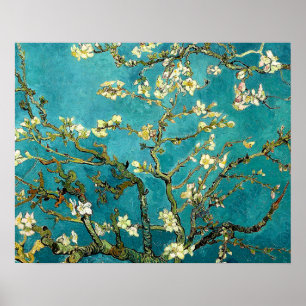 Poster Van Gogh Almond Blossoms Impressionismo Clássico