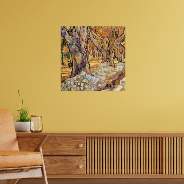 Poster Van Gogh - As Grandes Árvores, (Sala de Estar 2)