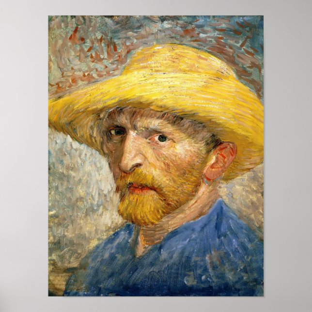 Póster Van Gogh - Autorretrato (Frente)