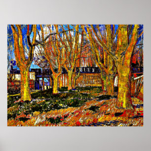 Poster Van Gogh - Avenida das Árvores Aviárias