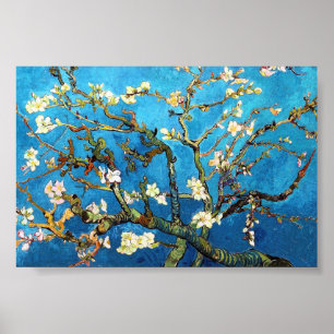 Poster Van Gogh Blossoming Almond Tree Fine Art