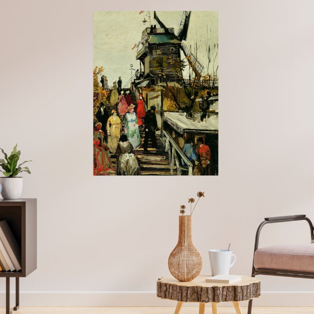 Poster Van Gogh - Blute-Fin Mill (Sala de Estar 3)
