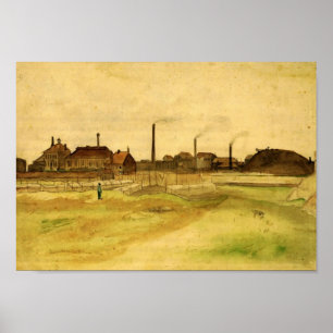 Póster Van Gogh - Coalmine no Borinage