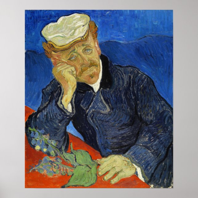 Poster Van Gogh - Dr. Paul Gachet (Frente)
