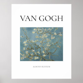 Poster Van Gogh, famosa pintura Flores de amendoeira  