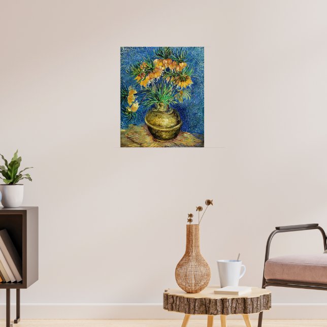 Poster Van Gogh - Fritilárias Imperiais (Sala de Estar 3)
