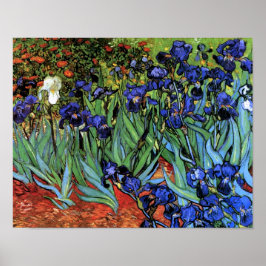 Póster Van Gogh Irises (F608) Vintage Fine Art