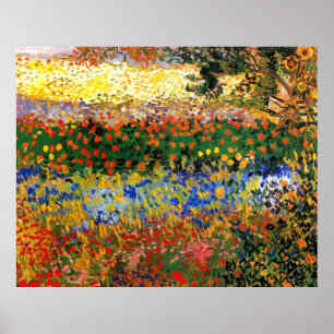 Poster Van Gogh - Jardim de Arles (também conhecido como