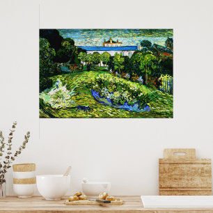 Poster Van Gogh - Jardim de Daubigny