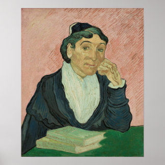 Poster Van Gogh - L'Arlesienne (Madame Ginoux) 1890