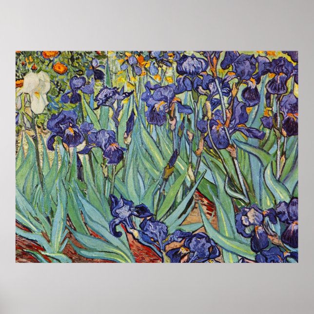Poster Van Gogh levanta a pintura impressionista (Frente)