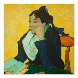 Póster Van Gogh - Madame Joseph-Michel Ginoux,