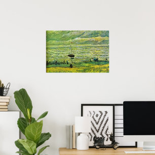 Poster Van Gogh - Margens de Scheveningen,