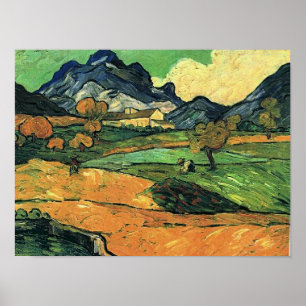 Poster Van Gogh - Monte Gaussier, pintura famosa,