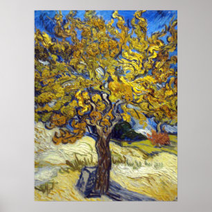 Poster Van Gogh Mulberry Tree Impressionism Art