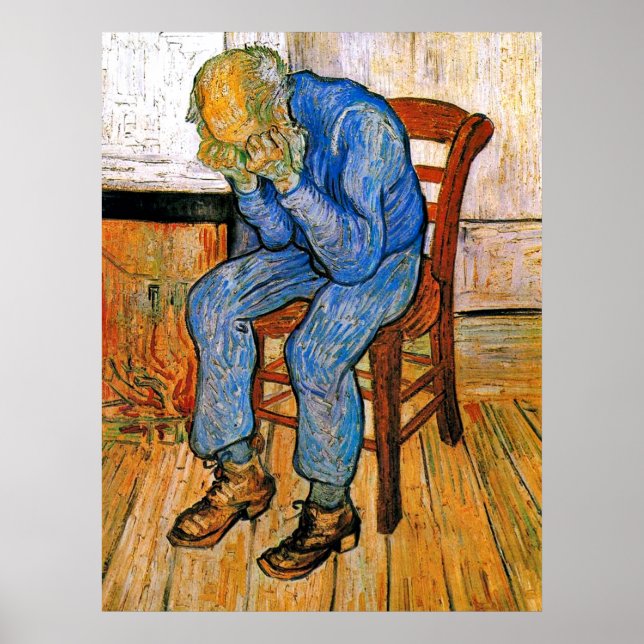 Poster Van Gogh - Na Porta da Eternidade (Frente)