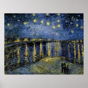 Poster Van Gogh - Noite Estrelada