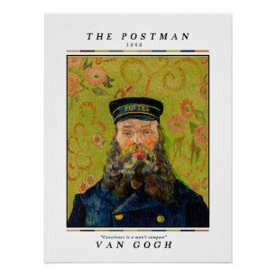 Póster Van Gogh   O Carteiro