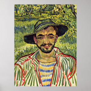 Poster Van Gogh - O Gardener (também conhecido por Jovem 
