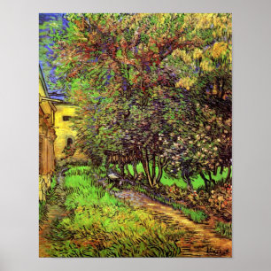 Póster Van Gogh - O Jardim Do Hospital Saint-Paul