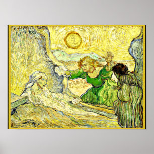 Poster Van Gogh - O Levantamento de Lázaro