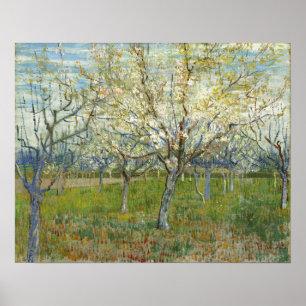 Poster Van Gogh - O Pomar Rosa