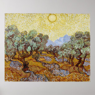 Poster Van Gogh - Oliveiras