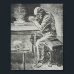 Póster Van Gogh - Oração Antes da Refeição<br><div class="desc">Esta obra-prima de esboço, intitulada Prayer Before the Meal é feita pelo famoso artista, Vincent van Gogh usando lápis, giz, tinta no papel. Ele se enquadra no estilo Realismo e foi completo por van gogh em 1882. Vincent van Gogh era um pintor holandês poste-impressionista cuja obra, notável pela sua beleza...</div>