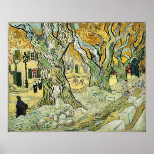 Poster Van Gogh - Os Menders De Estrada