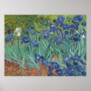 Poster Van Gogh Pintura Clássica Suscita Botânica Floral