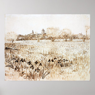 Poster Van Gogh - Ponto De Vista Do Artigo 1888