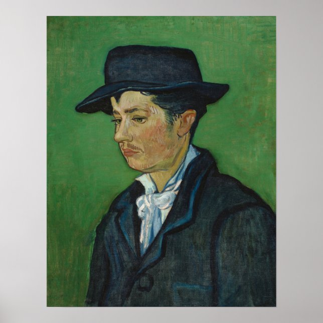 Poster Van Gogh - Retrato de Armand Roulin (Frente)