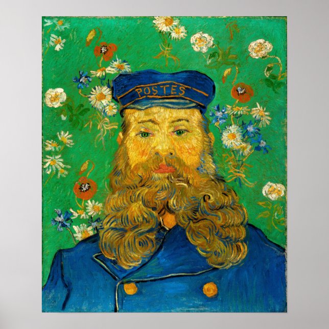 Poster Van Gogh - Retrato De Joseph Roulin (Frente)