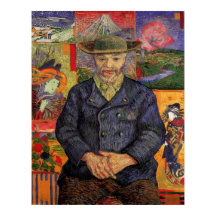 Van Gogh, Retrato do Père Tanguy, Arte Antiga