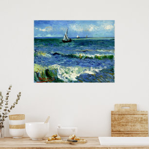 Poster Van Gogh - Seascape